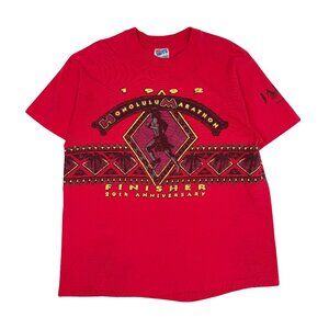 1992 Honolulu Marathon Finisher Tee L